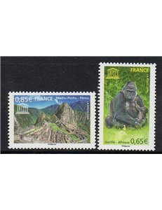 FRANCIA 2008 Francobolli di Servizio (UNESCO) 2v MNH**