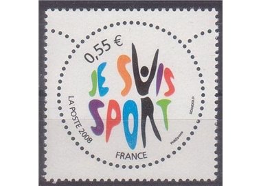 FRANCE 2008 Je suis sport 1v MNH**