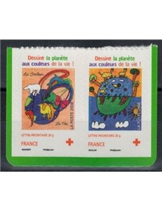 FRANCIA 2008 Pro Croce rossa 2v MNH**