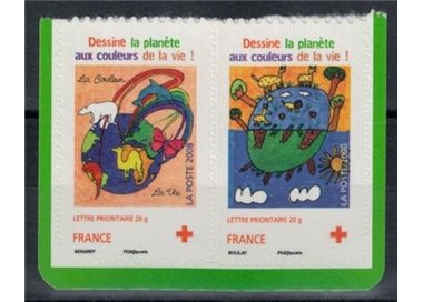 FRANCIA 2008 Pro Croce rossa 2v MNH**