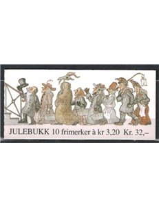 NORVEGIA 1991 Natale 1 LB MNH**