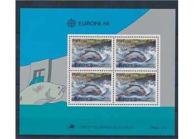 PORTOGALLO 1986 Europa BF MNH**