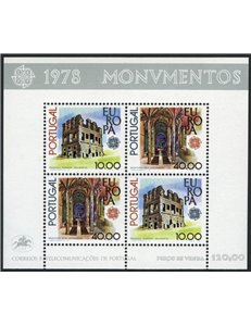 PORTUGAL 1978 Europe s/s MNH**