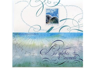 FRANCIA 2008 Globi di Coronelli (Souvenir Filatelico)
