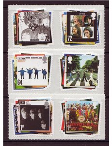 GREAT BRITAIN 2007 50th Anniversary of the Beatles 6v MNH**