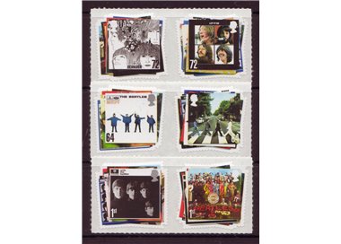 GRAN BRETAGNA 2007 Cinquantenario dei Beatles 6v MNH**