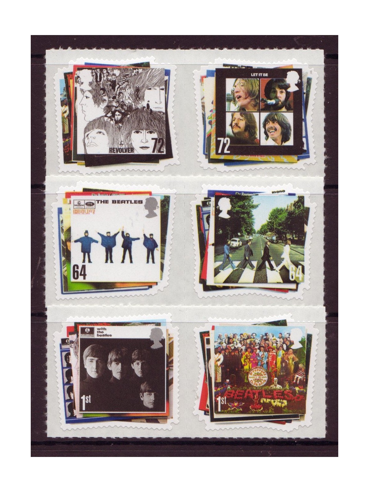 GRAN BRETAGNA 2007 Cinquantenario dei Beatles 6v MNH**