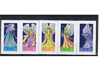 MAN 2007 Christmas, Angels 5v MNH**