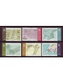 MAN 2007 Maps of the Isle of Man 6v MNH**
