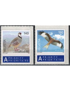 SWITZERLAND 2009 Fauna, birds 2v MNH**