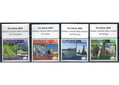 SWITZERLAND 2009 Pro Patria 4v MNH**