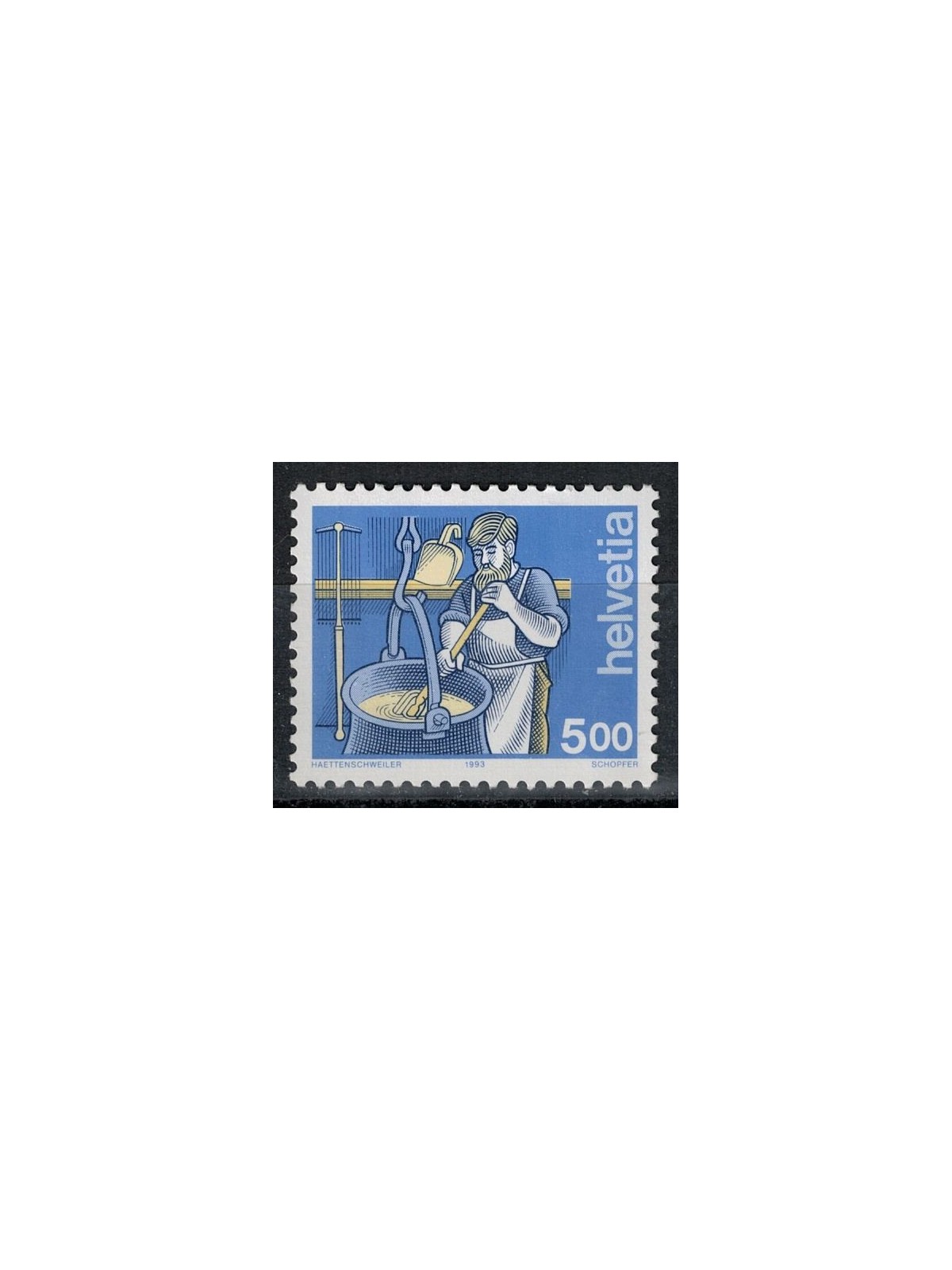 SVIZZERA 1993 Mestieri 1v MNH**