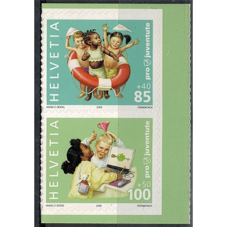 SVIZZERA 2005 Pro Juventute 2v da libretto MNH**