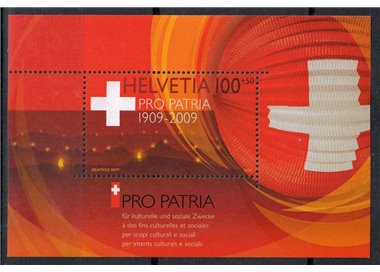 SWITZERLAND 2009 Pro Patria 1 s/s MNH**