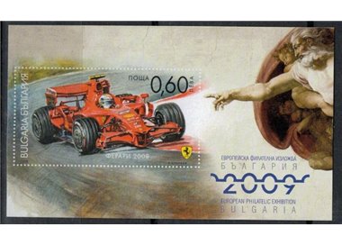 BULGARIA 2008 Racing Car (Ferrari) s/s MNH**