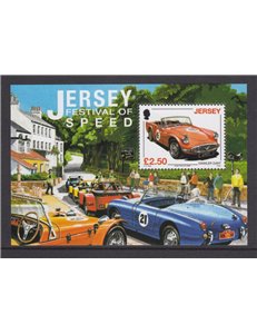 JERSEY 2008 Festival of speed  1 BF MNH**