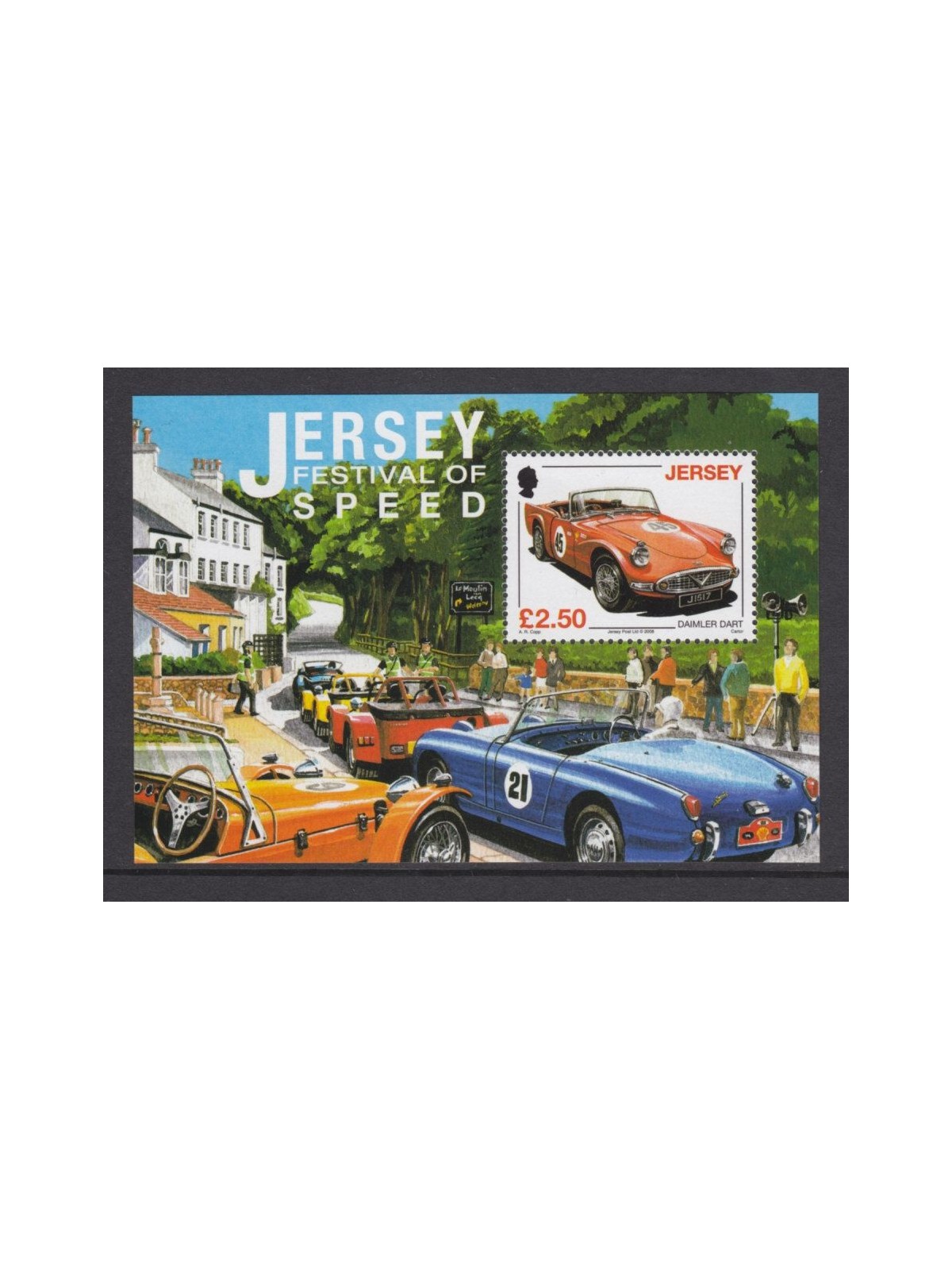 JERSEY 2008 Festival of speed 1 s/s MNH**