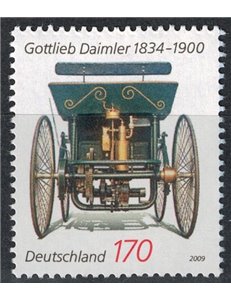 GERMANIA BRD 2009 Gottlieb Daimler 1v MNH**