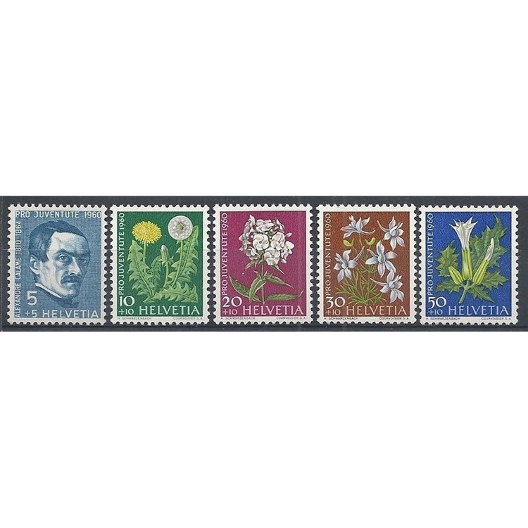 SVIZZERA 1960 Pro juventute 5v MNH**