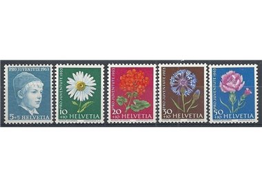 SVIZZERA 1963 Pro juventute 5v MNH**