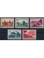 YUGOSLAVIA 1939 Centenary of the Post Office 5v MNH**