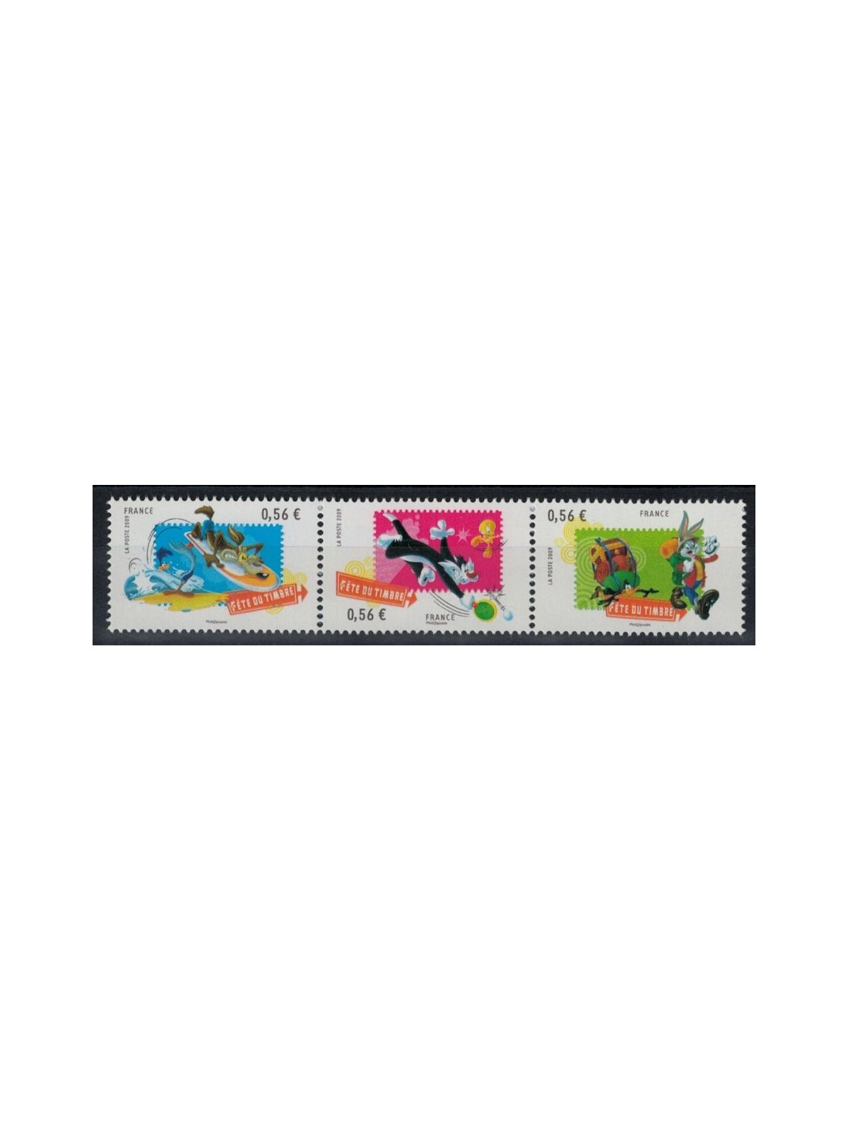 FRANCIA 2009 Giornata del francobollo 3v MNH**