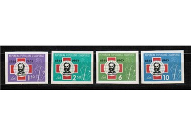 ALBANIA 1963 Croce Rossa 4v nd MNH**