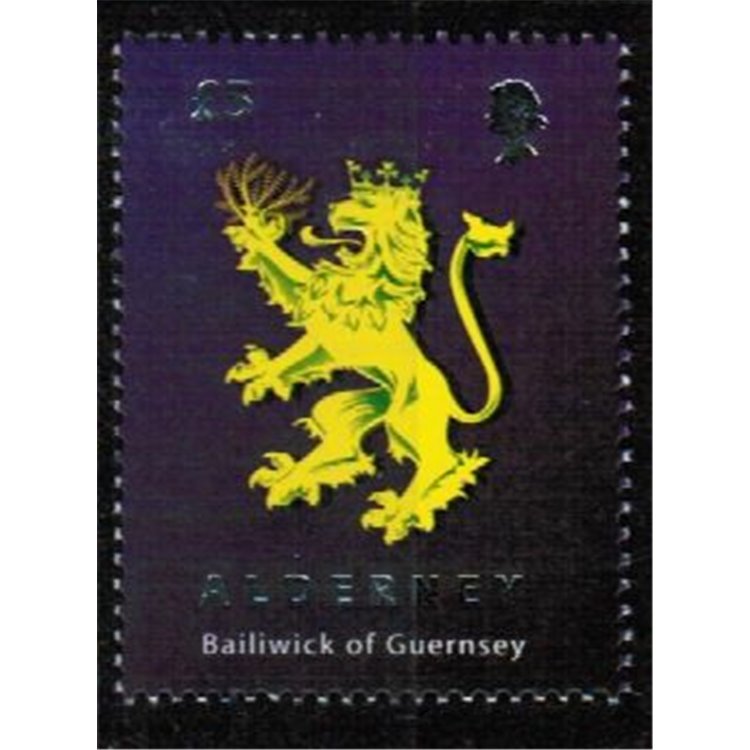 ALDERNEY 2008 Coat of Arms £5 MNH**