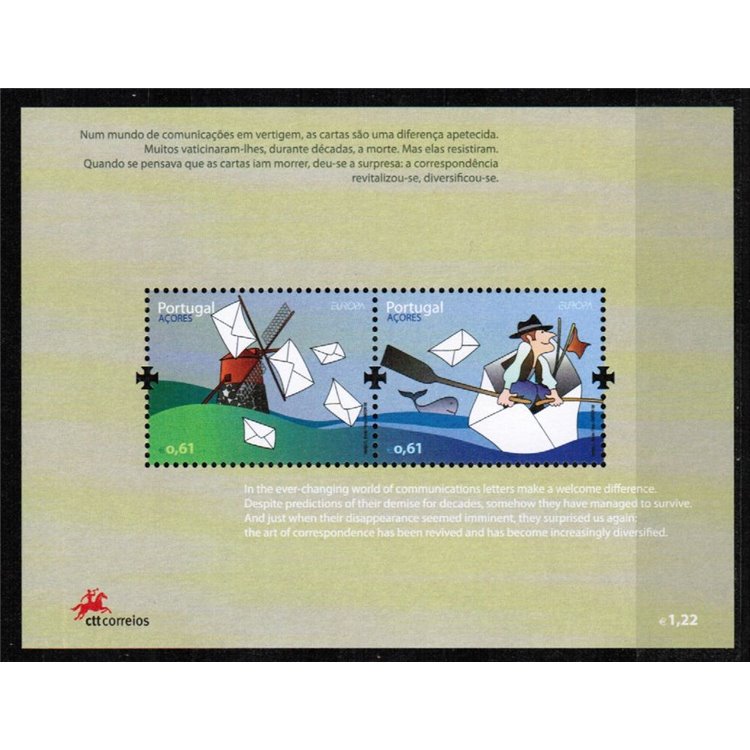 AZZORRE 2008 Europa BF MNH**