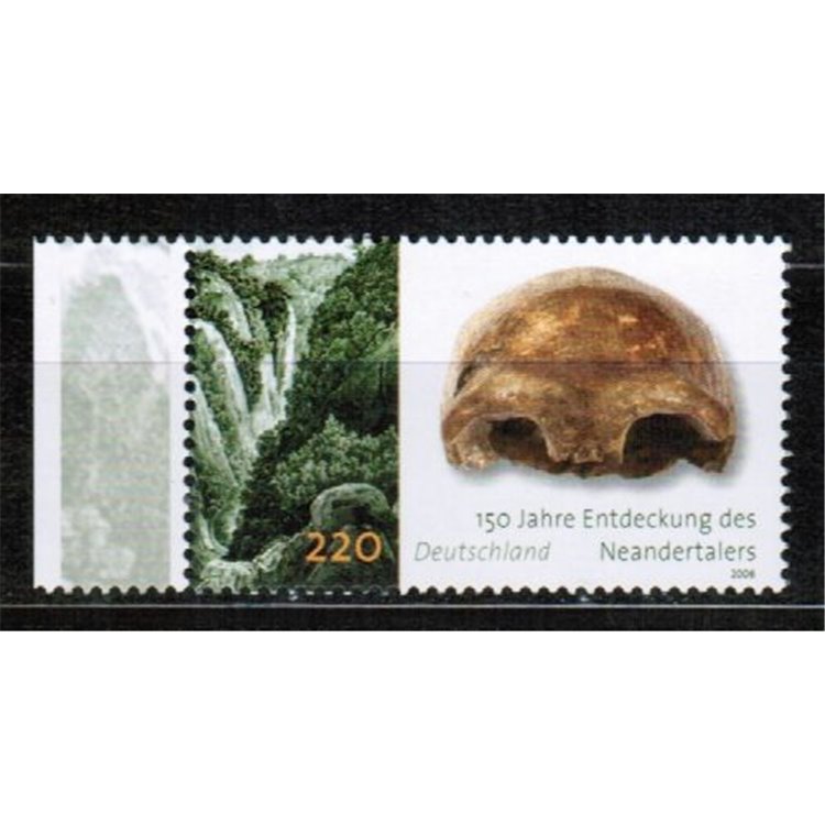 GERMANIA BRD 2006 Archeologia, Neandertal MNH**