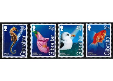 GIBILTERRA 2001 Europa 4v MNH**