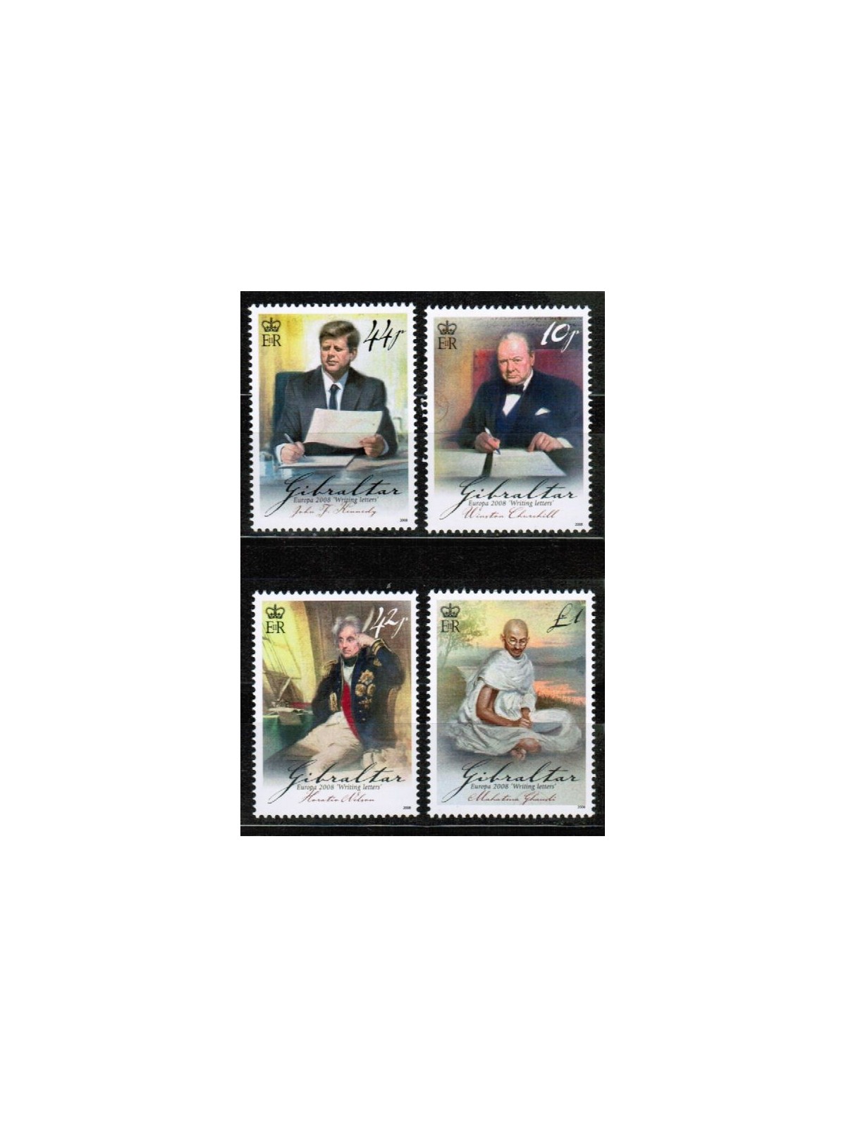 GIBRALTAR 2008 Europe 4v MNH**