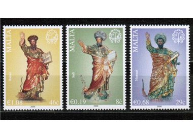 MALTA 2008 Anno Paolino 3v MNH**