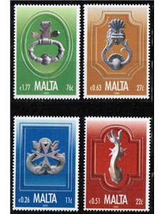 MALTA 2008 Arte, battiporta 4v MNH**