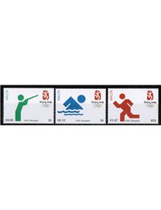 MALTA 2008 Beijing, giochi olimpici estivi 3v MNH**