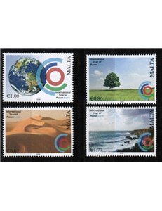 MALTA 2008 Planet Earth 4v MNH**