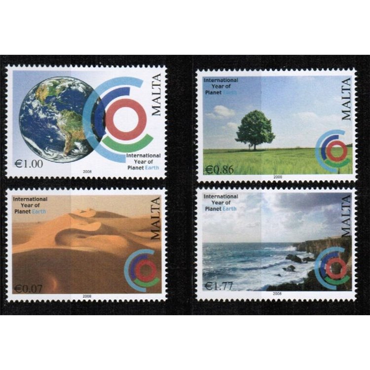 MALTA 2008 Pianeta Terra 4v MNH**