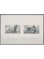 GERMANY GDR 1989 Philatelic exhibition, Magdeburg - Black proof