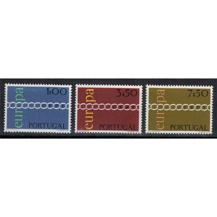 PORTOGALLO 1971 Europa 3v MNH**