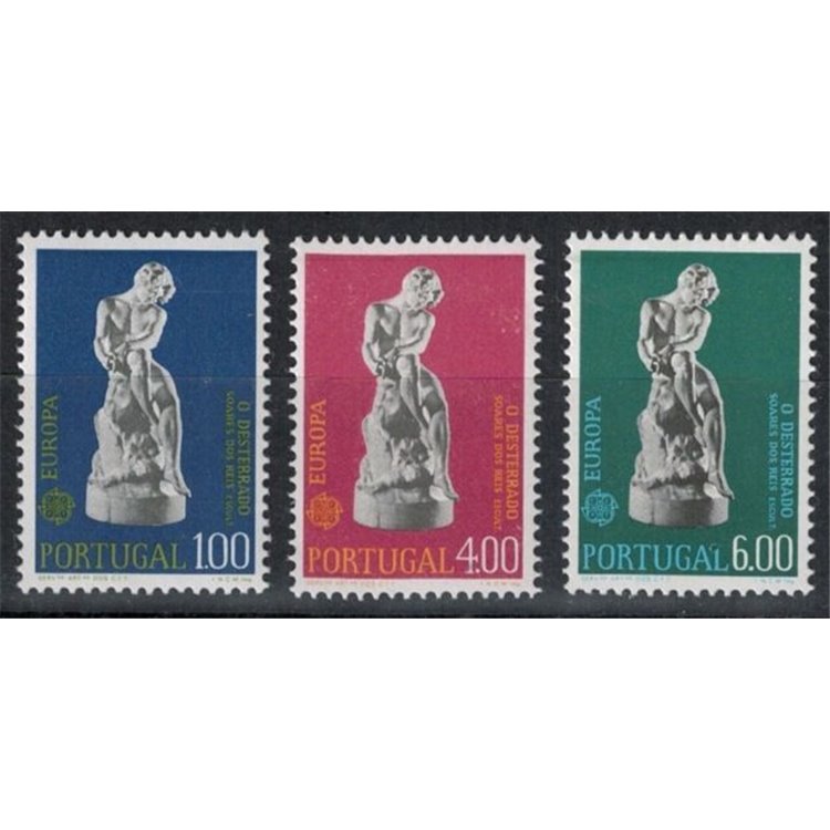 PORTUGAL 1974 Europe 3v MNH**