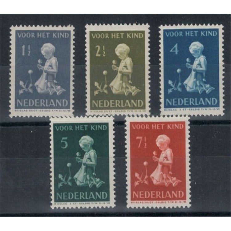 HOLLAND 1940 Pro childhood 5v MNH**