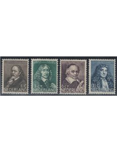 OLANDA 1937 Beneficenza, serie estiva, uomini illustri 4v MH*
