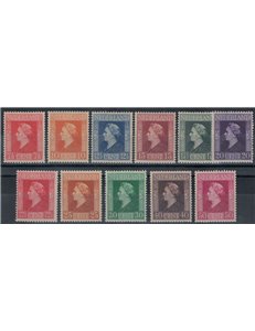 OLANDA 1944-46 Serie ordinaria, Regina Guglielmina 11v MNH**