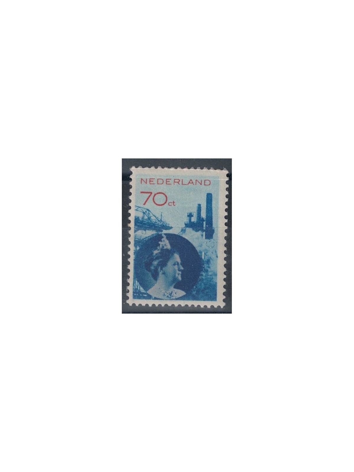 OLANDA 1931 Regina Guglielmina e Industria 1v MH*