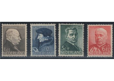 NETHERLANDS 1936 Charity, summer series, illustrious men 4v MH*