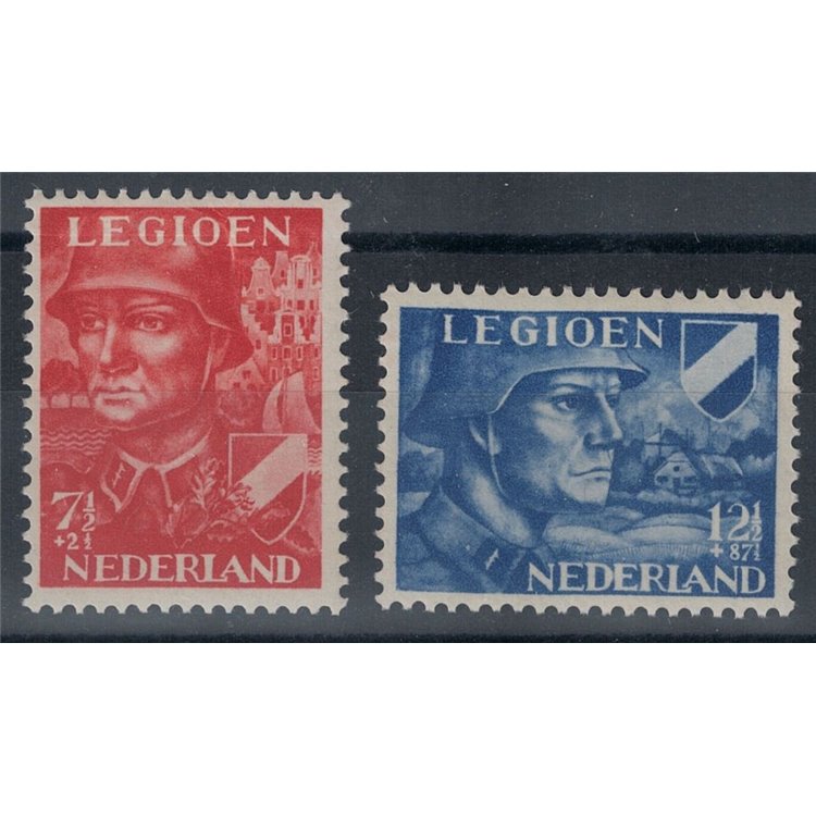 OLANDA 1942 Pro legione olandese 2v MNH**