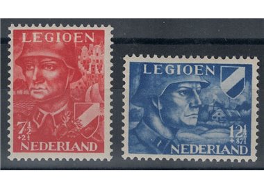 OLANDA 1942 Pro legione olandese 2v MNH**