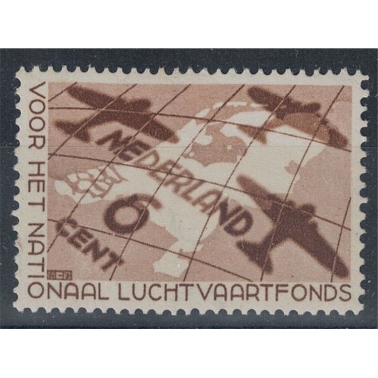 OLANDA 1935 Pro fondi dell'aviazione 1v MNH**