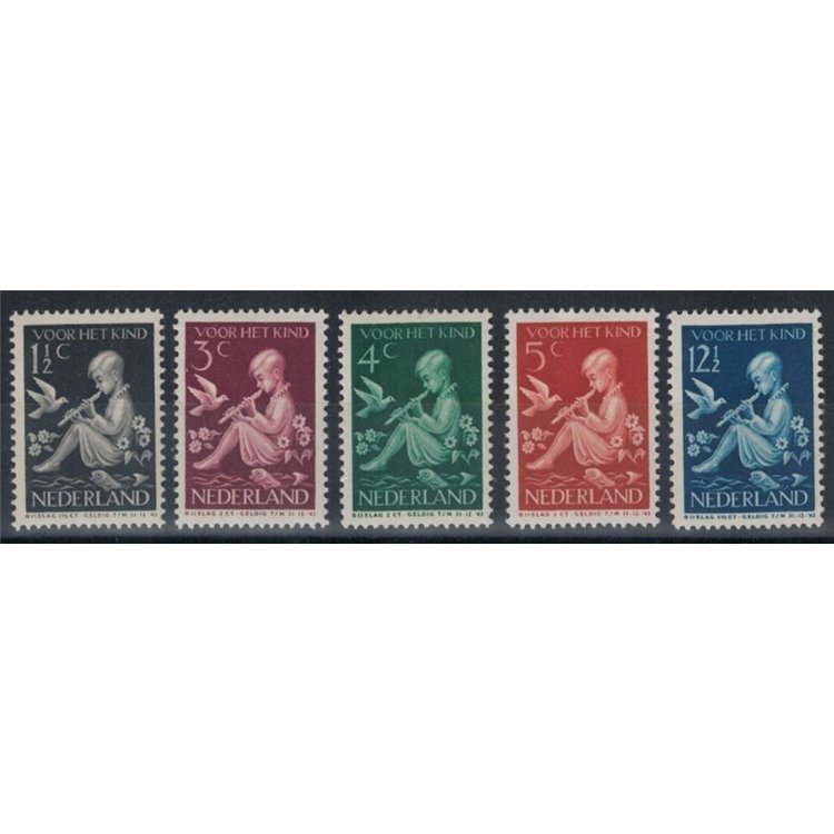 OLANDA 1938 Pro infanzia 5v MNH**
