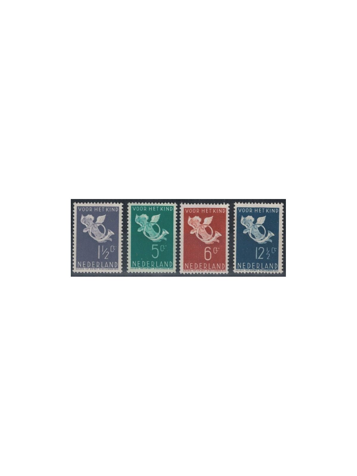 OLANDA 1936 Pro infanzia 4v MH*